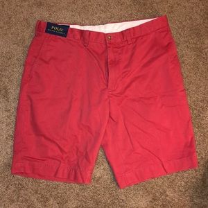Red Polo Shorts